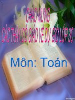 Bài giảng toán 3 cộng trừ các số có ba chữ số có nhớ 1 lần (3) 