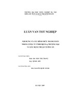 Nội dung và các hình thức thanh toán trong công ty TNHH dịch vụ thương mại và xây dựng thuận tường ân 