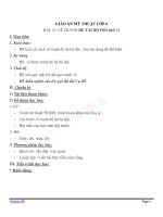 Giáo án mỹ thuật 6 bài vẽ tranh đề tài bộ đội (2) 