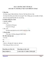 Giáo án mỹ thuật 6 bài sơ lược về việt nam thời kì cổ đại (3) 