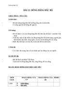 Giáo án địa lý 4 bài 12 đồng bằng bắc bộ 3 