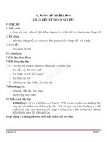 Giáo án mỹ thuật 6 bài kẻ chữ in hoa nét đều (5) 