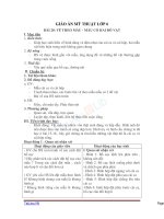 Giáo án mỹ thuật 6 vẽ mẫu có 2 đồ vật (5) 