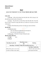 Giáo án tin học 6 bài quan sát trái đất và các vì sao hệ mặt trời (4) 