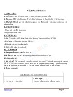 Giáo án mỹ thuật 6 bài cách vẽ theo mẫu (3) 