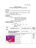 Giáo án mỹ thuật 6 bài cách sắp xếp và bố cục trong trang trí (2) 