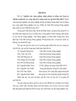 Đề tài nghiên cứu chọn giống, nhân giống và trồng cây xoan ta (melia azedarach  l) cung cấp gỗ có năng suất cao tại tỉnh hòa bình