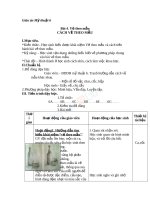 Giáo án mỹ thuật 6 bài cách vẽ theo mẫu (2) 