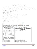 Giáo án mỹ thuật 6 bài màu sắc trong trang trí (3) 