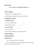 Giáo án tin học 6 bài thông tin và biểu diễn thông tin 