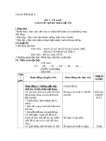 Giáo án mỹ thuật 6 bài cách vẽ tranh đề tài (2) 