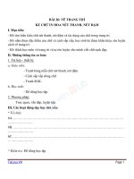 Giáo án mỹ thuật 6 bài kẻ chữ in hoa nét thanh nét đậm (5) 