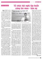 Vietcombank   tổ chức hội nghị tập huấn công tác mua   bán nợ 