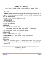 Giáo án mỹ thuật 6 bài một số công trình tiêu biểu của mỹ thuật thời lý (4) 