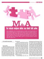 MA từ khái niệm đến xu thế tất yếu 