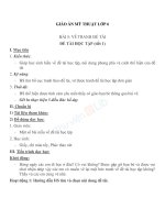 Giáo án mỹ thuật 6 bài cách vẽ tranh đề tài (5) 