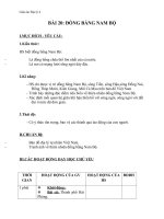 Giáo án địa lý 4 bài 20 đồng bằng nam bộ 1 