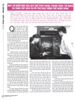 Ngân hàng nhà nước việt nam  một số điểm mới của quy chế phát hành, thanh toán, sử dụng và cung cấp dịch vụ hỗ trợ hoạt động thẻ ngân hàng 