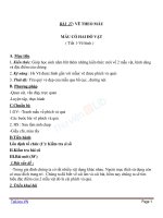 Giáo án mỹ thuật 6 bài vẽ mẫu có 2 đồ vật (6) 