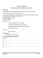 Giáo án mỹ thuật 6 bài ngày tết và mùa xuân (5) 