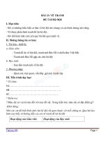 Giáo án mỹ thuật 6 bài vẽ tranh đề tài bộ đội (4) 