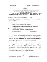 Thực tập tại công ty cổ phần xây dựng số 11 