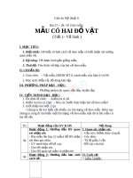 Giáo án mỹ thuật 6 bài vẽ mẫu có 2 đồ vật (2) 