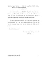 ản xuất phân hữu cơ từ chất thải sinh hoạt 