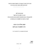 một số vấn đề lý luận về xât dựng đảng với đảng cầm quyền lãnh đạo sự nghiệp cnxh 