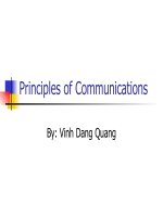 Principles of communications