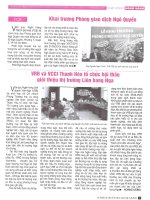 VRB và VCCI thanh hóa tổ chức hội thảo giới thiệu thị trường liên bang nga 