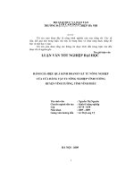 Đánh giá hiệu quả kinh doanh vật tư nông nghiệp của cửa hàng vật tư nông nghiệp vĩnh tường huyện vĩnh tường tỉnh vĩnh phúc 