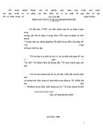 Thực trạng tiêu thụ và kế toán quá trình tiêu thụ sản phẩm bia tại công ty cổ phần bia sài gòn – hà nam 