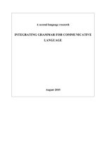 CHUYÊN đề hội THẢO các TRƯỜNG CHUYÊN VÙNG DHĐBBB lần THỨ VIII năm 2015 môn TIẾNG ANH TRƯỜNG CHUYÊN  hải PHÒNG 