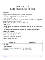 Giáo án địa lý 4 bài 24 thành phố hồ chí minh 2 