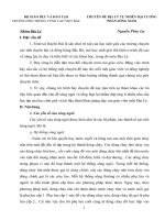 Một số vấn đề phát triển và phân bố các ngành dịch vụ việt nam và các dạng bài tập cơ bản trong thi HSG quốc gia 