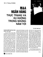 M  a ngân hàng thực trạng và xu hướng trong những năm tới 