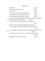 Bài tiểu luận chấm dứt hợp đồng lao động