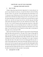 Dạy kỹ năng nghe hiểu cho học sinh chuyên THPT môn tiêng nga trường chuyên hà nam 