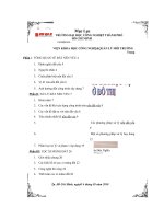 Xử lý đất nền để phục vụ xây dựng ở đô thị 