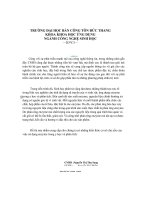 Ứng dụng của enzym trong phân tích 