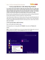 Cách tạo mật khẩu bảo vệ file dữ liệu bằng WinRAR