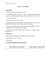 Giáo án địa lý 4 bài 34 ôn tập 2 