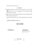 Khảo sát tinh dầu tần dày lá 