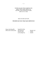 TÌM HIỂU BÀI TOÁN NHẬN DẠNG BIỂN SỐ XE