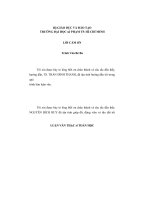 Phương trình chứa tham số trong không gian có thứ tự 