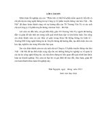 Phân tích thiết kế phần mềm quản lý tiến độ và chi phí dự án CNTT tại công ty cổ phần truyền thông văn hóa việt 