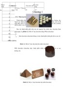 Nghiên cứu quá trình xử lý nhiệt trong sản xuất chocolate 
