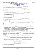 BỘ ĐỀ LUYỆN THI ĐH MÔN TOÁN 2016