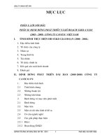 Báo cáo thực tập tổng hợp về hoạt động sản xuất kinh doanh tại công ty CAVICO